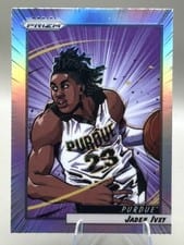2022 Panini Prizm Draft Picks Manga Jaden Ivey #MAN-JI card