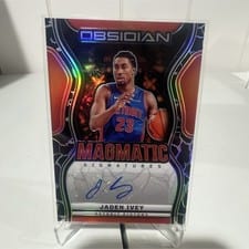 2024-25 Panini Obsidian Magmatic Signatures Jaden Ivey #MS-JIV card