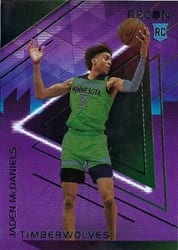 2020-21 Panini Recon Base Set Jaden McDaniels #43 card