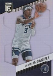 2022-23 Donruss Elite Base Set Jaden McDaniels #45 card