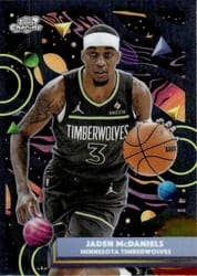 2025-26 Topps Cosmic Chrome Base Set Jaden McDaniels #4 card