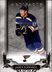 2018-19 Upper Deck Artifacts Base Set Jaden Schwartz #75 card