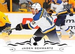 2018-19 Upper Deck Base Set Jaden Schwartz #152 card