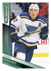 2019-20 Parkhurst Base Set Jaden Schwartz #144 card