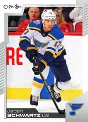 2020-21 O-Pee-Chee Base Set Jaden Schwartz #263 card