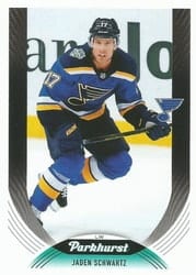 2020-21 Parkhurst Base Set Jaden Schwartz #200 card