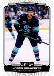 2022-23 O-Pee-Chee Base Set Jaden Schwartz #387 card