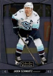 2024-25 O-Pee-Chee Platinum Base Set Jaden Schwartz #180 card