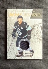 2024-25 Upper Deck Artifacts NHL Remnants Jaden Schwartz #NR-25 card