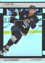 2025-26 O-Pee-Chee OPC Premier Jaden Schwartz #P-52 card
