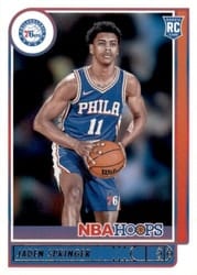 2021-22 Hoops Base Set Jaden Springer #239 card