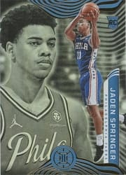 2021-22 Panini Illusions Base Set Jaden Springer #178 card