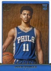 2021-22 Panini Photogenic Base Set Jaden Springer #128 card