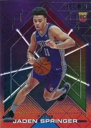2021-22 Panini Recon Base Set Jaden Springer #249 card