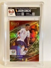 2020 Panini Select UEFA Euro Jadon Sancho Camo Prizm #181 card