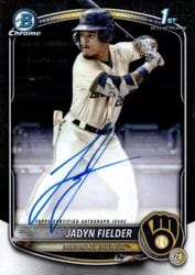 2025 Bowman Chrome Prospects Autographs Jadyn Fielder #CPA-JF card
