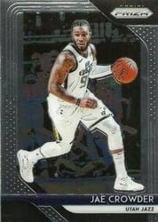 2018-19 Panini Prizm Base Set Jae Crowder #183 card