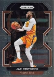 2021-22 Panini Prizm Base Set Jae Crowder #59 card