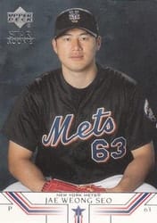 2002 Upper Deck Base Set Jae Weong Seo #29 card