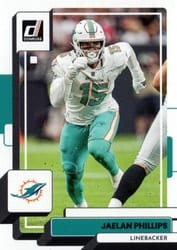 2022 Donruss Base Set Jaelan Phillips #128 card
