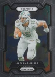 2023 Panini Prizm Base Set Jaelan Phillips #183 card