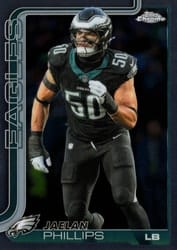 2025 Topps Chrome Base Set Jaelan Phillips #192 card
