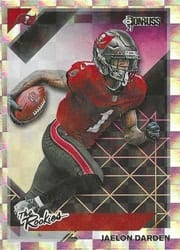 2021 Donruss The Rookies Jaelon Darden #TR-JDA card