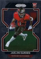 2021 Panini Prizm Base Set Jaelon Darden #363 card