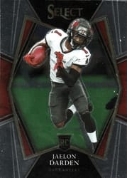 2021 Panini Select Base Set Jaelon Darden #177 card
