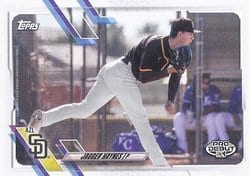 2021 Topps Pro Debut Base Set Jagger Haynes #PD-49 card