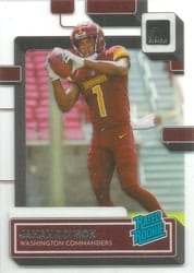 2022 Clearly Donruss Base Set Jahan Dotson #60 card