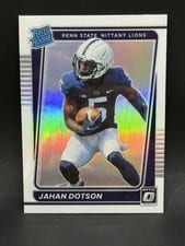 2022 Panini Chronicles Draft Picks Jahan Dotson #11 card