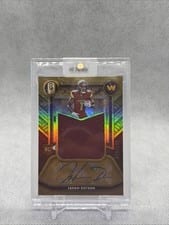 2022 Panini Gold Standard Rookie Jersey Autographs Jahan Dotson #RAJ-JDO card