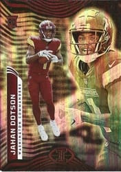 2022 Panini Illusions Base Set Jahan Dotson #99 card