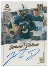 2022 Panini Luminance Year One Signatures Jahan Dotson #YSR-JDO card