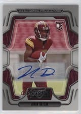 2022 Panini Playbook Signatures Jahan Dotson #110 card