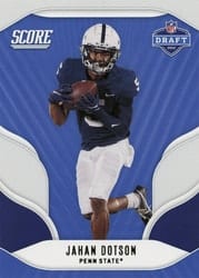 2022 Score NFL Draft Jahan Dotson #D11 card