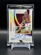 2024 Panini Immaculate Collection Cleat Impressions Autographs Jahan Dotson #10 card