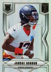2025 Donruss Elite Base Set Jahdae Barron #168 card