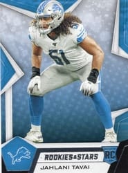 2019 Panini Rookies & Stars Base Set Jahlani Tavai #147 card