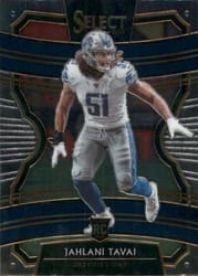 2019 Panini Select Base Set Jahlani Tavai #69 card