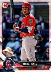 2018 Bowman Draft Base Set Jahmai Jones #BD-35 card
