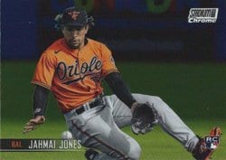2021 Stadium Club Chrome Base Set Jahmai Jones #182 card