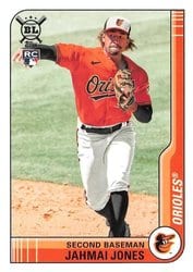 2021 Topps Big League Base Set Jahmai Jones #5 card