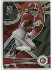 2023 Panini Chronicles Draft Picks Spectra Jahmyr Gibbs #24 card