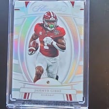 2023 Panini Flawless Collegiate Base Set Jahmyr Gibbs #50 card