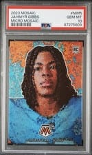 2023 Panini Mosaic Micro Mosaic Jahmyr Gibbs #MM-5 card