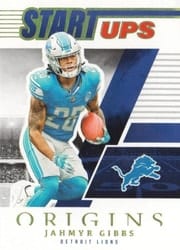 2023 Panini Origins Start-Ups Jahmyr Gibbs #9 card