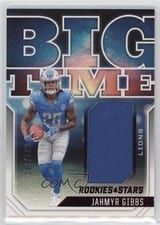 2023 Panini Rookies & Stars Big Time Jahmyr Gibbs #BT-JG card