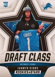 2023 Panini Rookies & Stars Draft Class Jahmyr Gibbs #DC-7 card